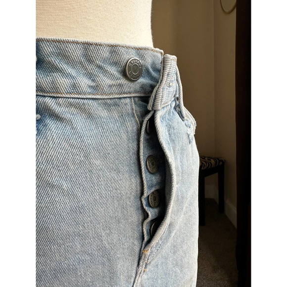 GRLFRND Rhoda high rise denim mini skirt, size 25 - Picture 9 of 15